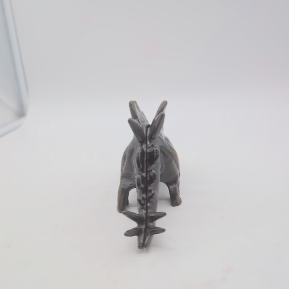 Rare 1979 Scott Nelles Bronze Stegosaurus Bank - Picture 6 of 8